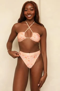 Amalfi String Tie Bandeau Bikini Top