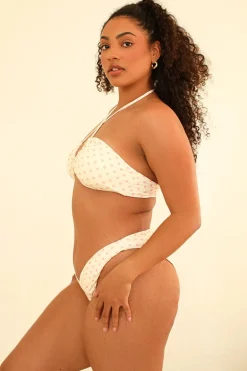 Amalfi String Tie Bandeau Bikini Top