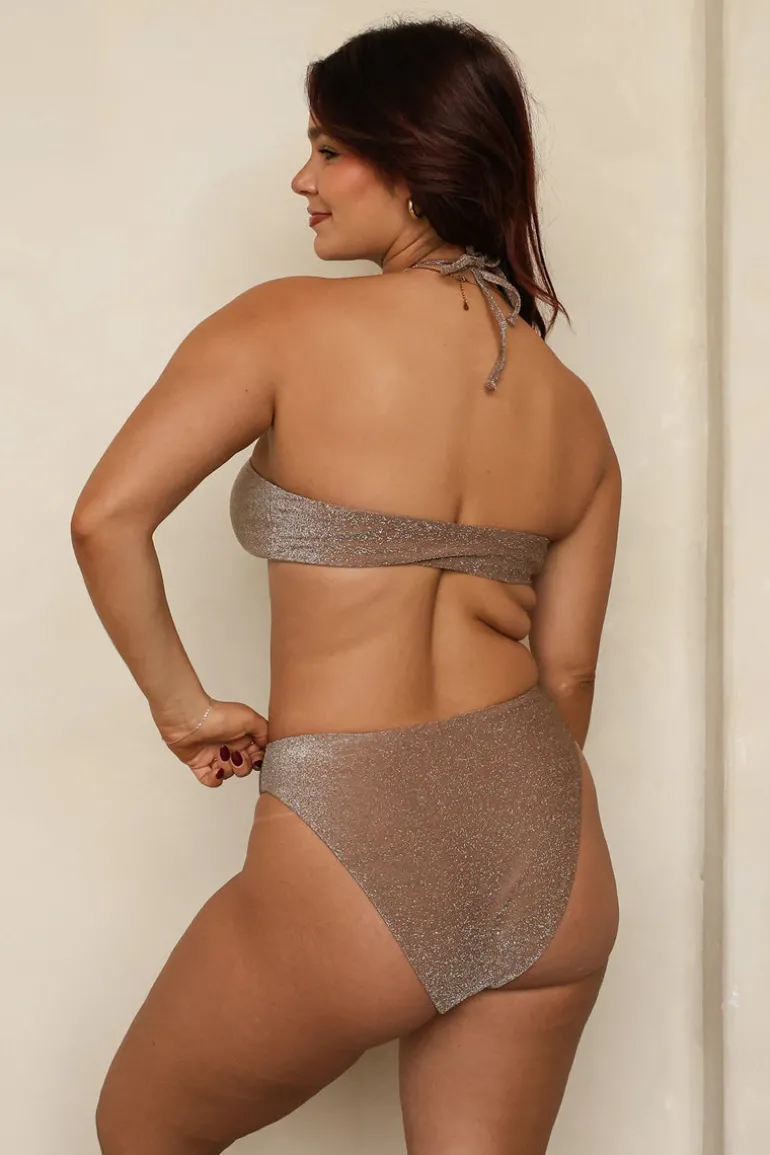 Amalfi String Tie Bandeau Bikini Top