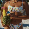 Ayla Scoop Neck Bikini Top