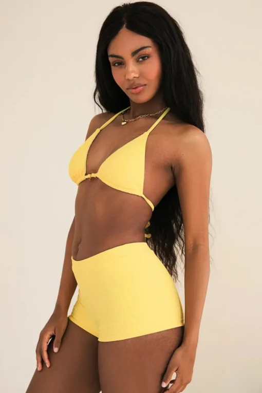 Farrah Elastic Waist Booty Short