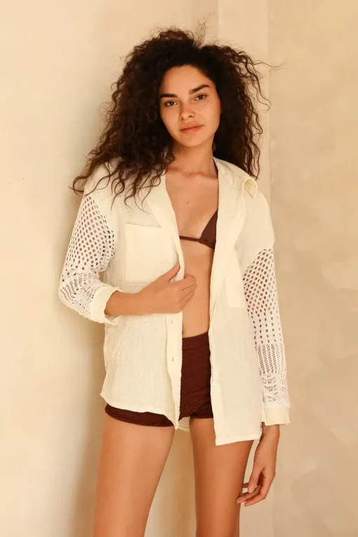 Lizzie Button Down Top