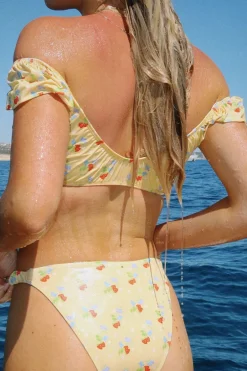 Merci Puffy Sleeve Bikini Top