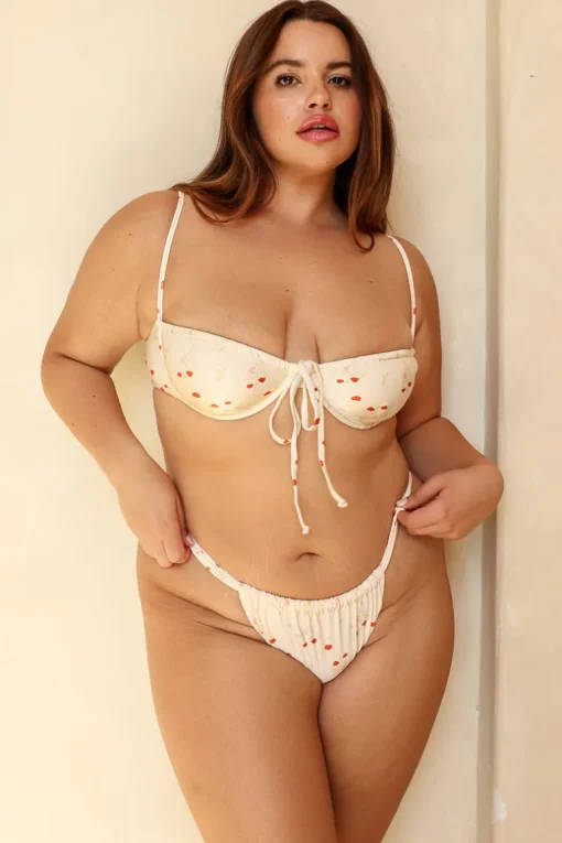 Rosewater Bandeau Super Cheeky Set