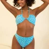 Seashore High Waist Cheeky Bikini Bottom