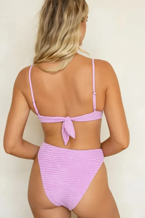 Seashore High Waist Cheeky Bikini Bottom