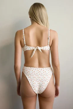 Seashore High Waist Cheeky Bikini Bottom