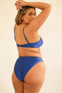 Seashore High Waist Cheeky Bikini Bottom