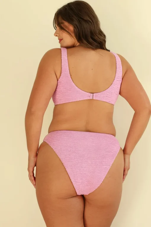 Seashore High Waist Cheeky Bikini Bottom