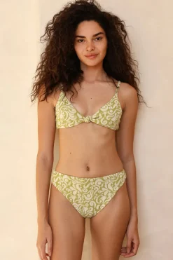 Twin Fin Matcha Triangle Cheeky Set