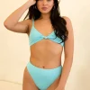 Zen Knotted Triangle Bikini Top
