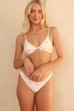 Zen Knotted Triangle Bikini Top